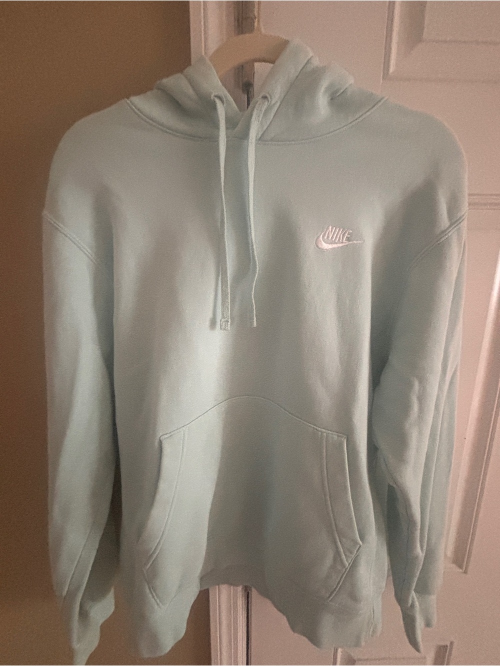 Nike Men's Small Light Mint Green Pullover Hoodie